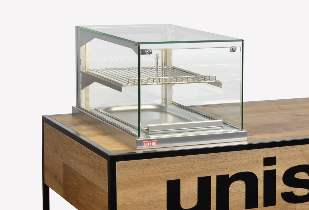 Unis UNE-THA1THL - Thaya Heated Food Display, 1 Tray, Low, 476mm