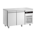Inomak UBI6134 - Ultra Slimline Underbench Fridge, 2 Doors, 600mm Deep, 1345mm