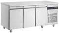 Inomak UBI6179 - Ultra Slimline Underbench Fridge, 3 Doors, 600mm Deep, 1790mm