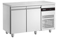 Inomak UBI7134 - Underbench Fridge, 2 Stainless Steel Doors, 1345mm