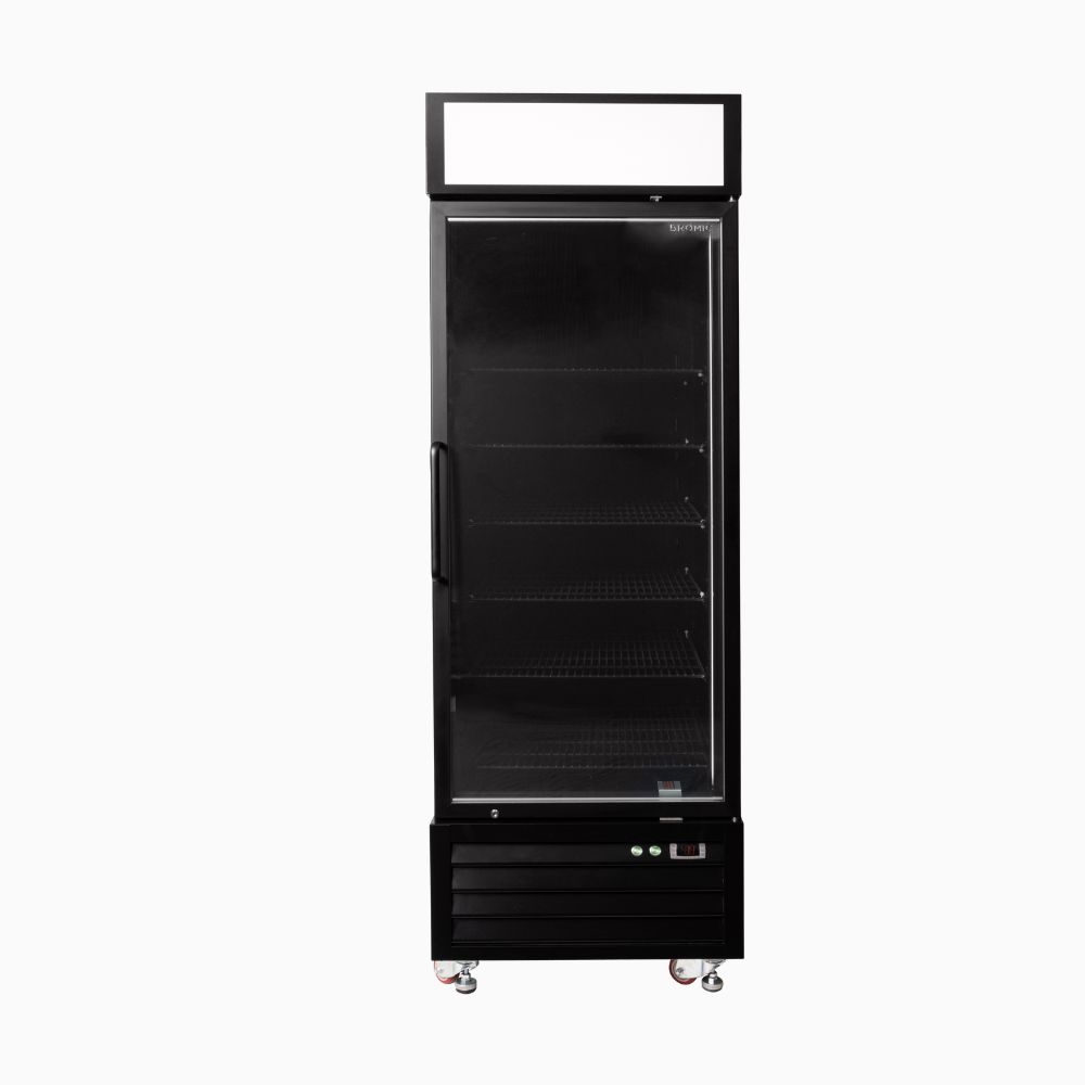 Bromic UF0550GDL-NR - Upright Display Freezer 546L, 1 Door, Flat Glass, Lightbox, 685mm