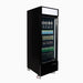 Bromic UC0550GDL-NR - Upright Display Fridge 546L, 1 Door, Flat Glass, Lightbox, 685mm