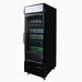 Bromic UC0550GDL-NR - Upright Display Fridge 546L, 1 Door, Flat Glass, Lightbox, 685mm