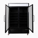 Bromic UC1250GDL-NR - Upright Display Fridge 1266L, 2 Door, Flat Glass, Lightbox, 1370mm