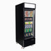 Bromic UF0550GDL-NR - Upright Display Freezer 546L, 1 Door, Flat Glass, Lightbox, 685mm