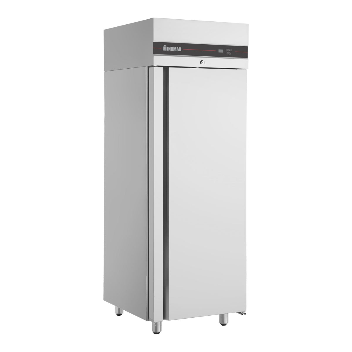 Inomak UFI1170SL - Slimline Upright Fridge, 1 Stainless Steel Door, 560L