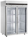 Inomak UFI2140G - Upright Freezer, 2 Glass Doors, 1432L, 2/1 GN
