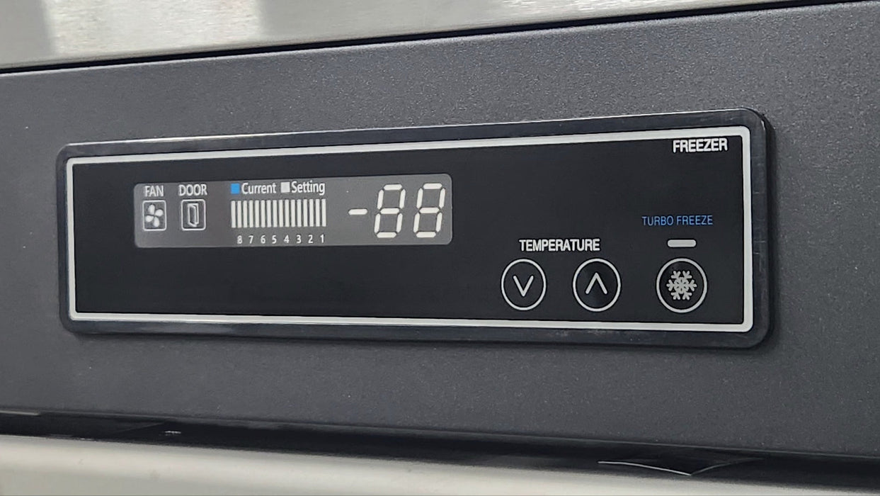 Turbo Air KF45-2P-N - 2 Door Bun Pan Upright Freezer 1260mm 1215L