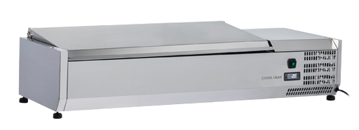 Anvil VRX1200S - Refrigerated Ingredient Well 1200mm, Stainless Steel Lid