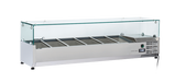 Anvil VRX1500 - Refrigerated Ingredient Well 1500mm, Glass Canopy