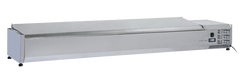 Anvil VRX2000S - Refrigerated Ingredient Well 2000mm, Stainless Steel Lid