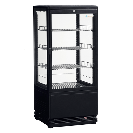 ICS Pacific Venice - Four-Sided Glass Countertop Display Fridge 78L