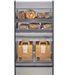 Flexeserve NUE-FXZNA60X2S - Zone Xtra Heated Display, 2 Tier Countertop, 600mm