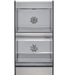 Flexeserve NUE-FXZNA60X2S - Zone Xtra Heated Display, 2 Tier Countertop, 600mm