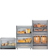 Flexeserve NUE-FXZNA60N2S - Zone Heated Display, 2 Tier Countertop, 556mm