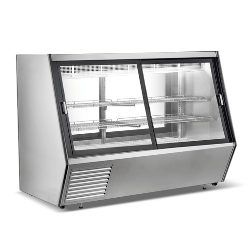 Bonvue FED AMS-21DD - 2100mm Dual-Access Meat & Seafood Deli Display 1443L