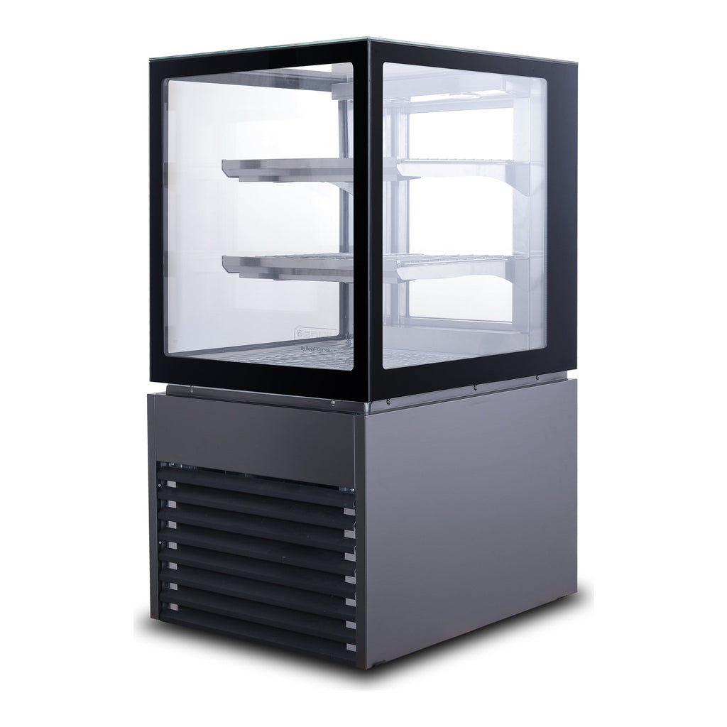 Anvil NDSV3720 - Square Glass Cake Display Fridge 3 Tier 600mm