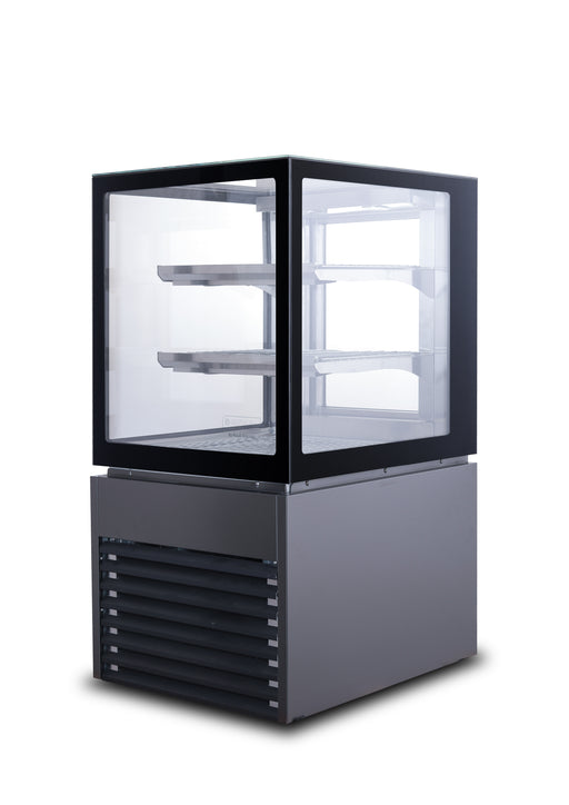 Anvil NDSV3720 - Square Glass Cake Display Fridge 3 Tier 600mm