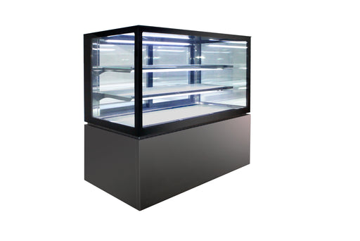 Anvil NDSV3750 - Square Glass Cake Display Fridge 3 Tier 1500mm