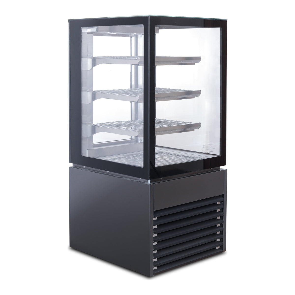 Anvil NDSV4720 - Square Glass Cake Display Fridge 4 Tier 600mm