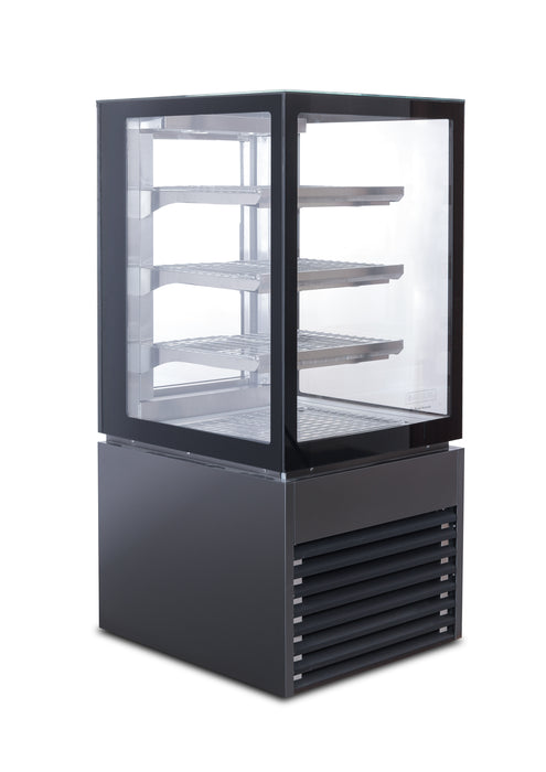 Anvil NDSV4720 - Square Glass Cake Display Fridge 4 Tier 600mm
