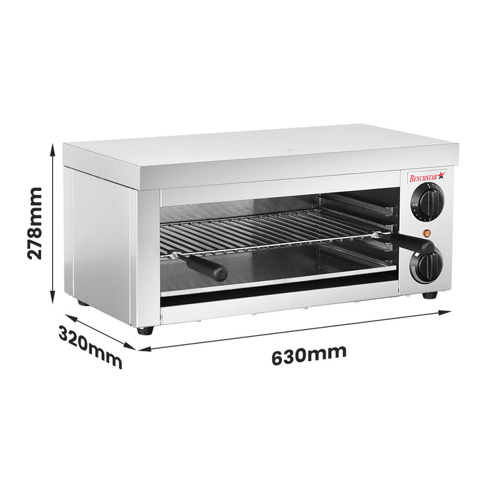 Benchstar AT-936E - Electric Salamander Grill with Timer, 2kW - image 2