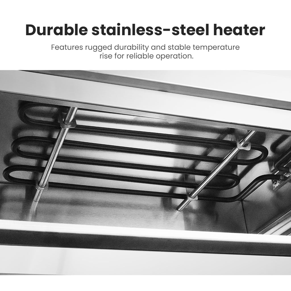 Benchstar AT-936E - Electric Salamander Grill with Timer, 2kW - image 4