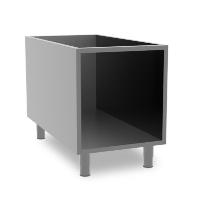 Baron 90VA400 - Queen 9 Stainless Steel Open Cabinet 400mm