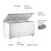 FED Thermaster BD520F - Stainless Steel Single Lid Chest Freezer 520L - image 3