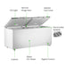 FED Thermaster BD750F - Stainless Steel Double Lid Chest Freezer 750L - image 3
