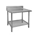 Modular Systems WBBD7-1500L/A - Premium Stainless Steel Dishwasher Outlet Bench, Left Hand 1500 x 700mm