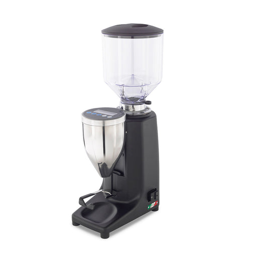 Bezzera BZM80EB - M80 On-Demand Coffee Grinder, 63mm Flat Burrs, Black
