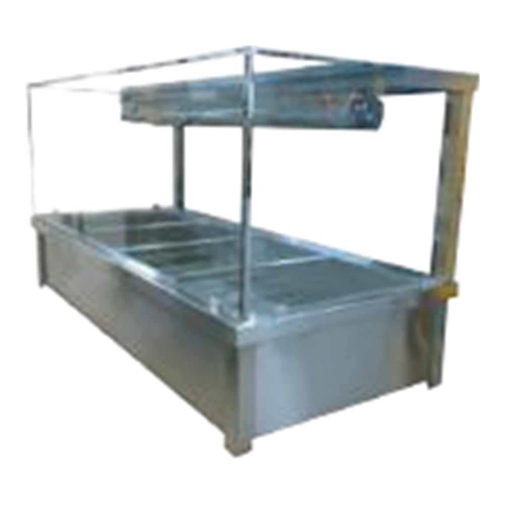 Atosa BM4 - Bain Marie Hot Food Display 1400mm 8 x 1/2 GN