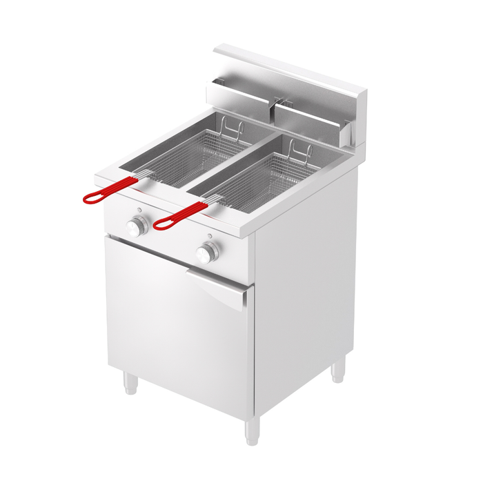 Brenner BREE8-600IFD - Volt 800 Series 2 x 25L Twin Tank Induction Deep Fryer