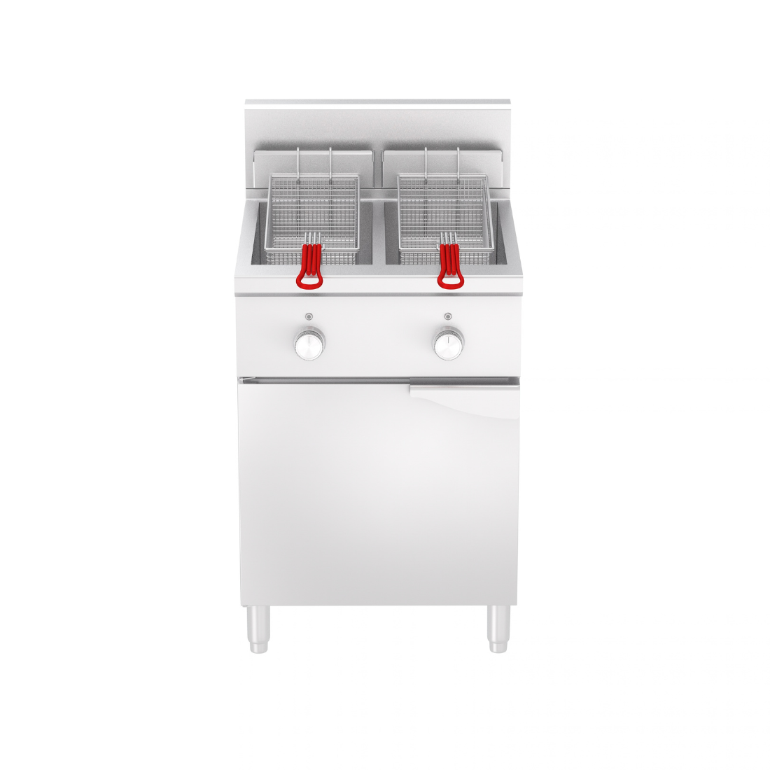 Brenner BREE8-600IFD - Volt 800 Series 2 x 25L Twin Tank Induction Deep Fryer - image 2