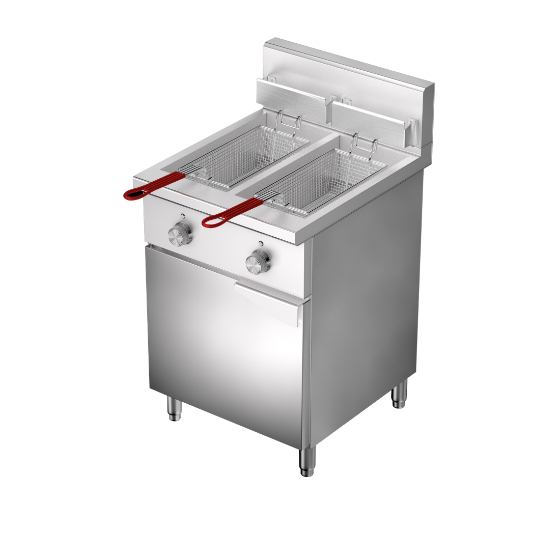 Brenner BREE8-600IFD - Volt 800 Series 2 x 25L Twin Tank Induction Deep Fryer - image 4