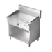 Brenner BREE8-900GP - Volt 800 Series 900mm Induction Griddle with Undershelf