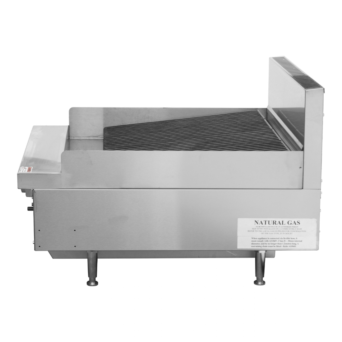 Brenner BREG8C-600 - Forge 800 Series 600mm Gas Char Grill Top 2 Burner - image 5