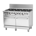 Brenner BREG8RO-1200 - Forge 800 Series 8 Burner Gas Range with Double Fan Forced Oven 1200mm