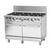 Brenner BREG8RO-1200 - Forge 800 Series 8 Burner Gas Range with Double Fan Forced Oven 1200mm
