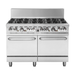 Brenner BREG8RO-1200 - Forge 800 Series 8 Burner Gas Range with Double Fan Forced Oven 1200mm - image 2
