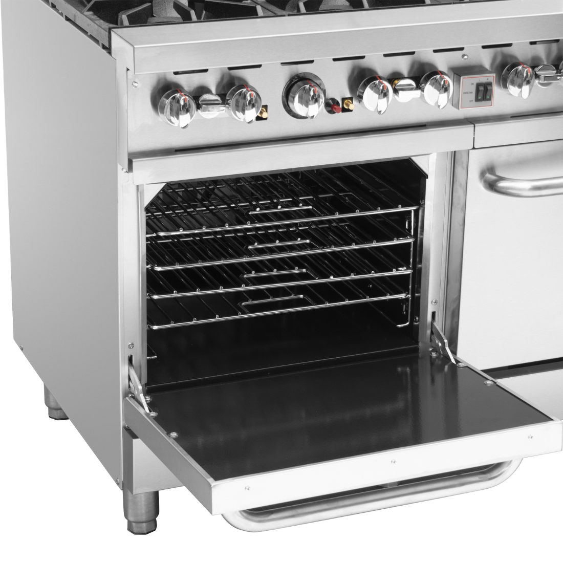 Brenner BREG8RO-1200 - Forge 800 Series 8 Burner Gas Range with Double Fan Forced Oven 1200mm - image 6