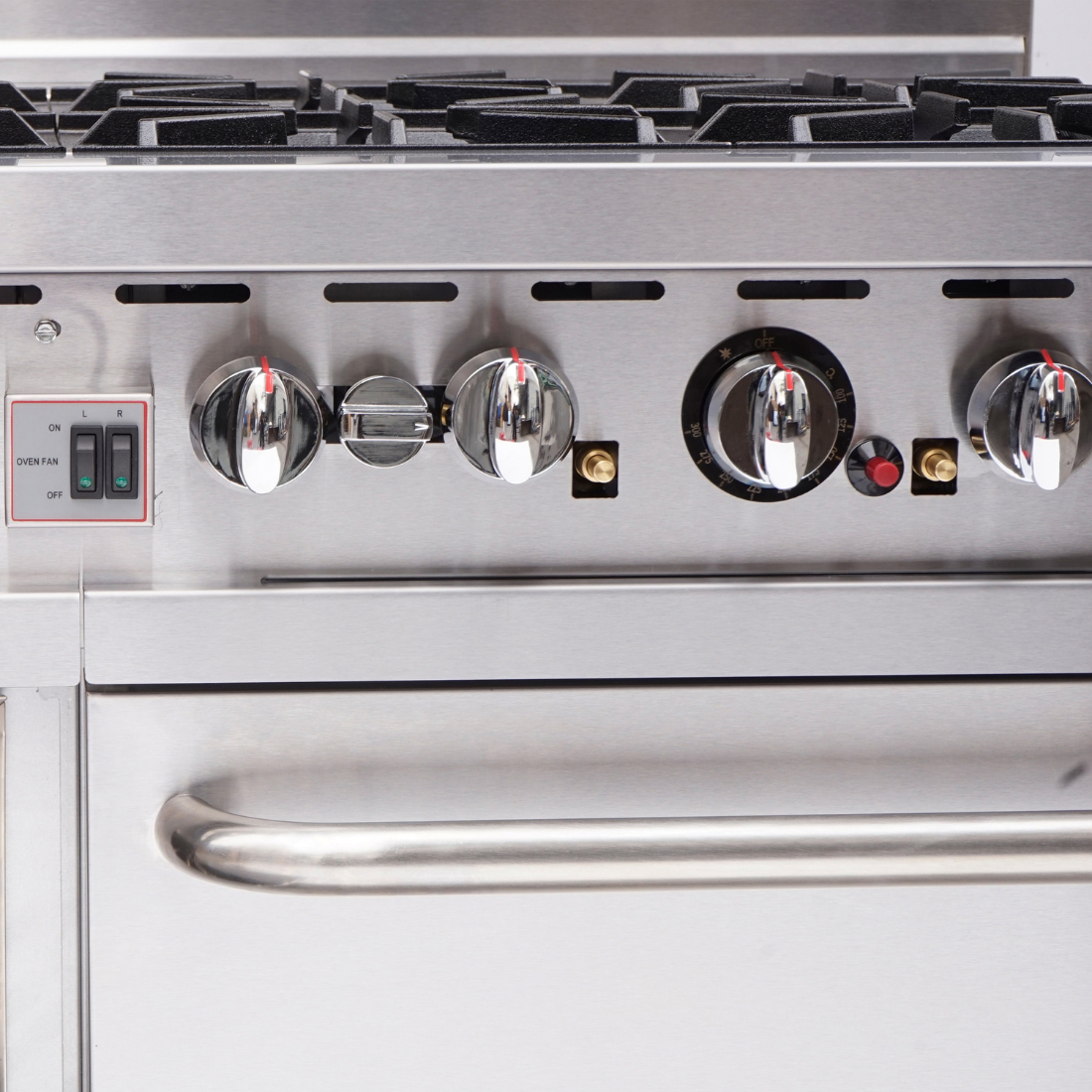 Brenner BREG8RO-1200 - Forge 800 Series 8 Burner Gas Range with Double Fan Forced Oven 1200mm - image 7