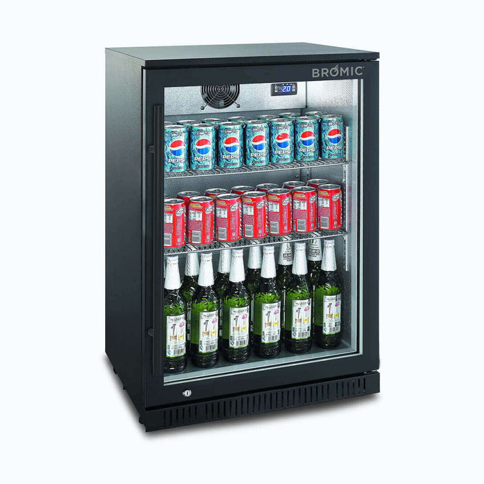 Bromic BB0120GD-NR-1 - Back Bar Fridge 118L, 1 Door, Hinged, 555mm
