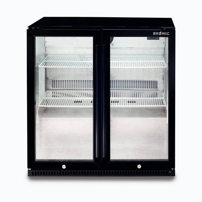Bromic BB0200GD-NR-1 - Back Bar Fridge 190L, 2 Doors, Hinged, 865mm