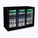 Bromic BB0330GDS-NR-1 - Back Bar Fridge 307L, 3 Doors, Sliding, 1350mm