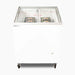 Bromic CF0200ATCG-NR - Display Chest Freezer 176L, Curved Glass Top, 719mm
