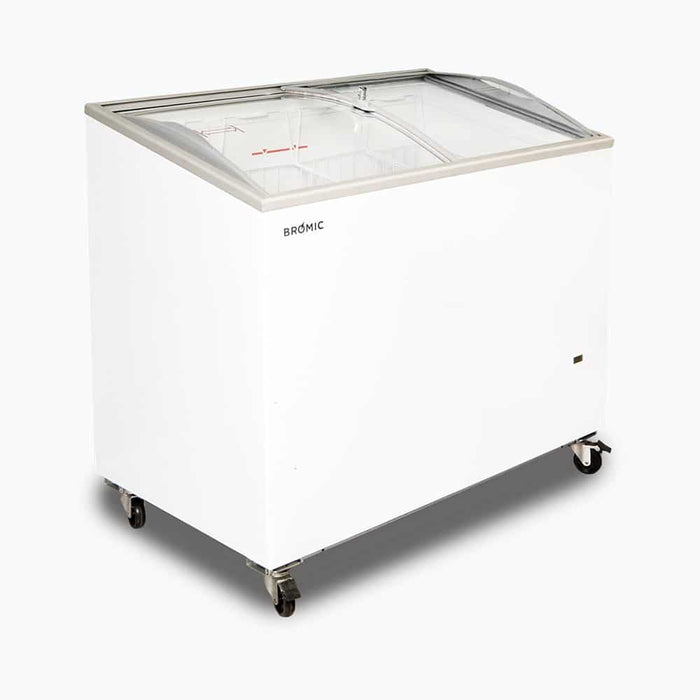Bromic CF0300ATCG-NR - Display Chest Freezer 264L, Curved Glass Top, 1010mm