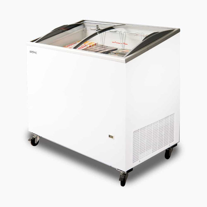 Bromic CF0300ATCG-NR - Display Chest Freezer 264L, Curved Glass Top, 1010mm