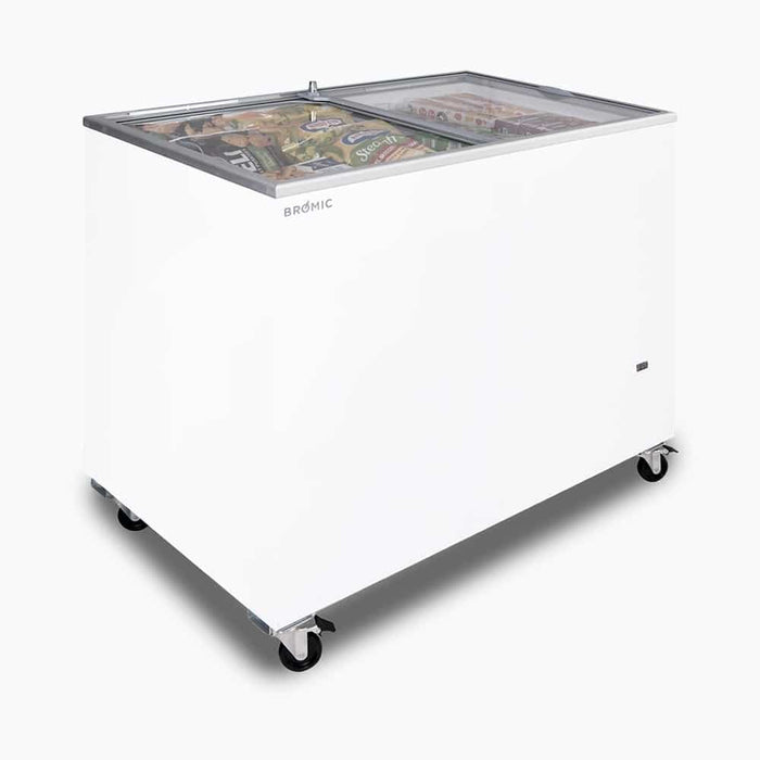 Bromic CF0300FTFG-NR - Display Chest Freezer 296L, Flat Glass Top, 1010mm